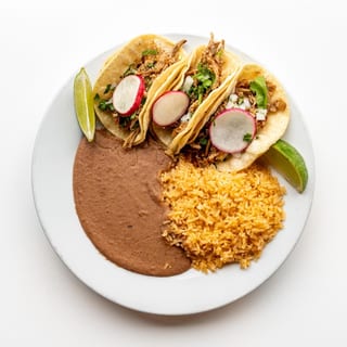 Carnitas Taco Platter