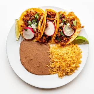 Chorizo Taco Platter