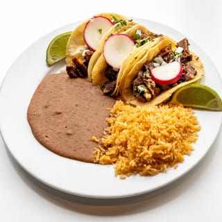 Cabeza Taco Platter