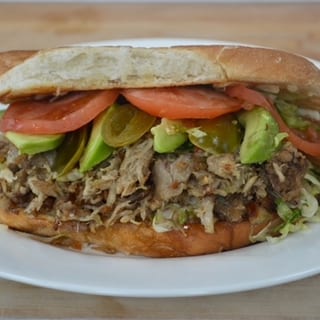 Torta De Carnitas