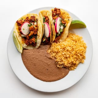 Al Pastor Taco Platter